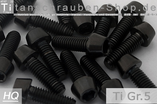 verkauft in Packungen 1,2,4,6 und 8 Titan m8 x40mm Tapered Head Schrauben 