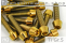 Titanium Bolts | Gold | M10 | DIN 912 | Gr.5 | Tapered...