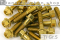 Titanium Bolts | Gold | M10x1.25 | ~DIN 6921 | Gr.5 | Hex Flange M10x1.25x30