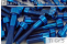 M6 Titanium Bolts Blue DIN 912 / ISO 4762 Grade 5 Cap...