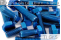 Titanium Bolts | Blue | M4 | DIN 933 | Gr.5 | Hexagon M3x10