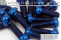 Titanium Bolts | Blue | M4 | ISO 7380 | Gr.5 | Button...