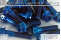 Titanium Bolts | Blue | M5 | ~DIN 6921 | Gr.5 | Flanged Hex Head + Allen Key M5x15