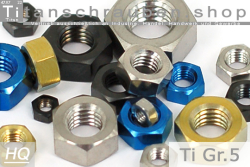 Titanium | Hex Nuts | ISO 4033 | Gr.5